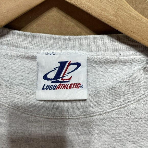 Vintage Denver Broncos Crewneck Sweatshirt, Grey, XL, Logoathletic, VTG - Picture 5 of 10